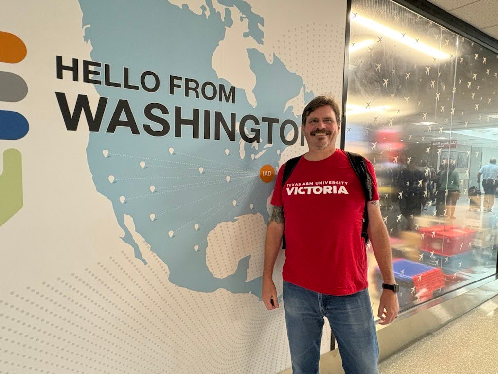 Dr. Danny White bringing TAMUV to Washington DC for the first time- Fall 2025
