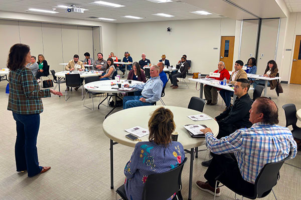 People attending the Nonprofit Impact Series