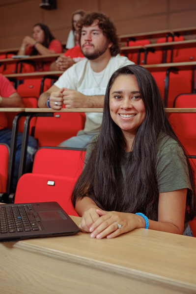 Students in class