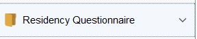 Residency Questionnaire