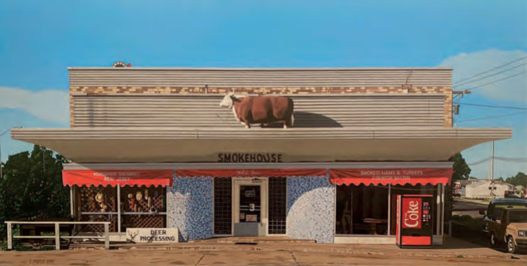 La Grange Smokehouse I (Le Boeuf sur LeToit), 2002 by Charles Ford