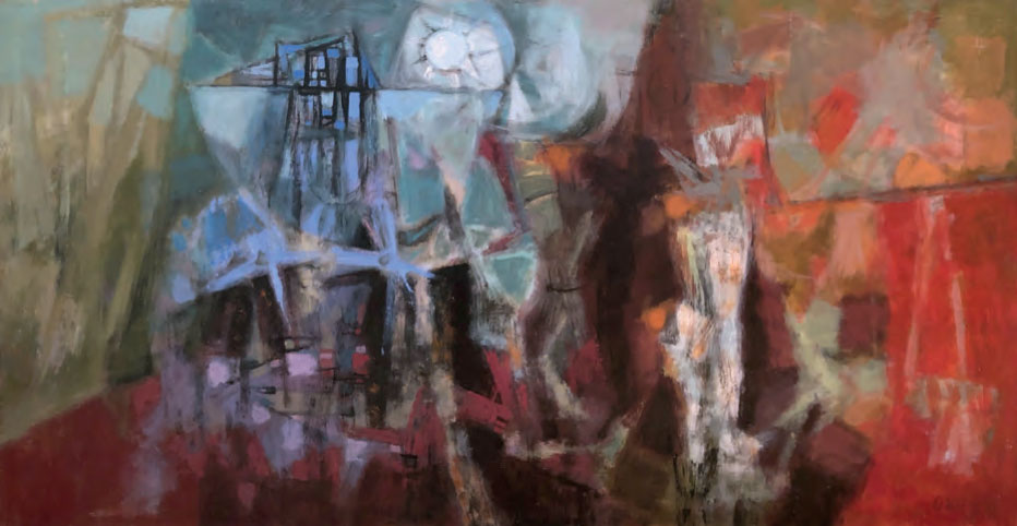 Land with Cold Sun, 1956 by John O’Neil