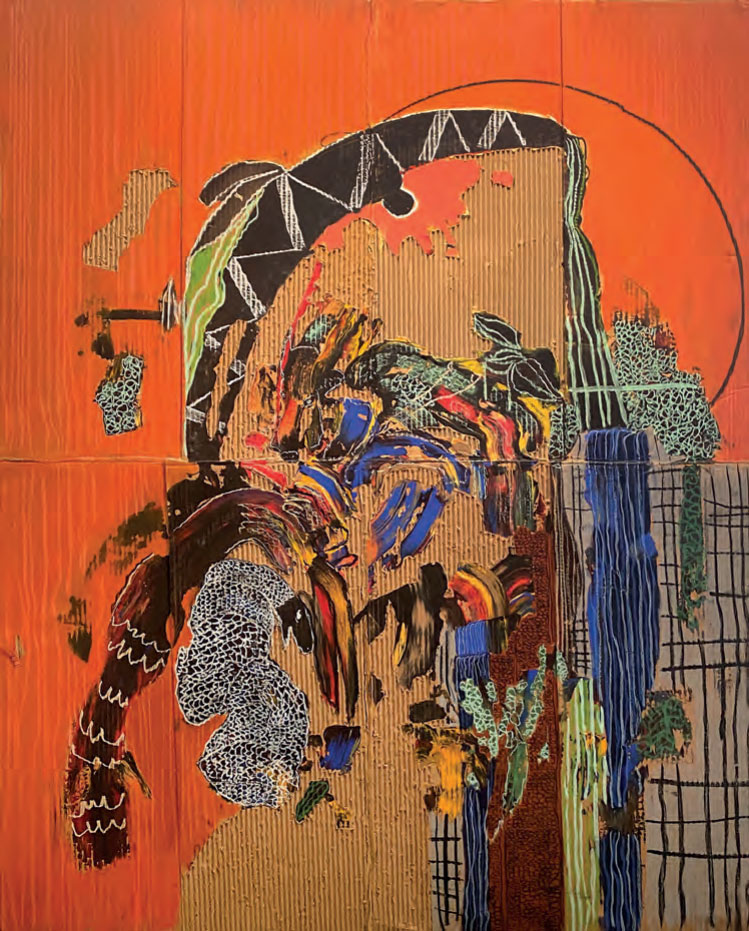 The Stork, The Dragon, The Snake and The Butterfly, 2018 by Jonathan Paul Jackson